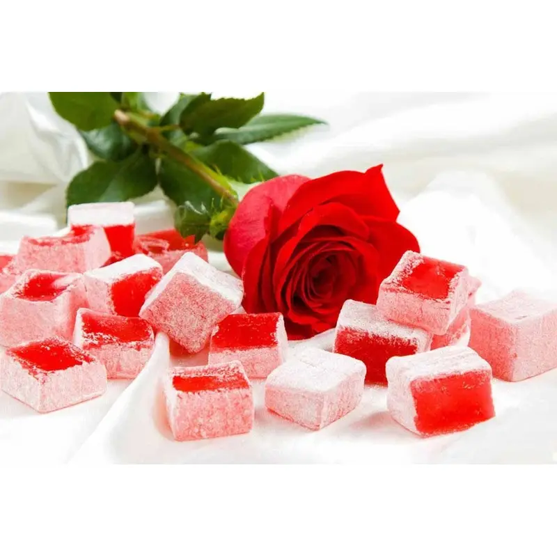 Koska | Sugar-Free, Diabetic Rose Flavored Turkish Delight
