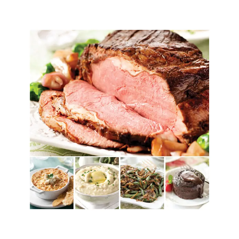 Prime Rib Roast Complete Dinner