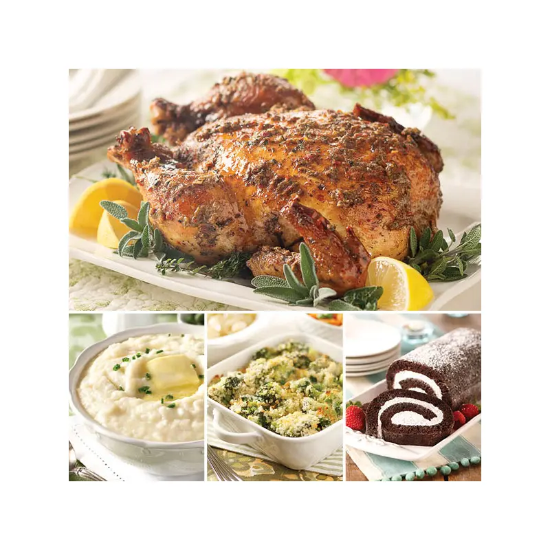 Roasted Chicken Complete Dinner