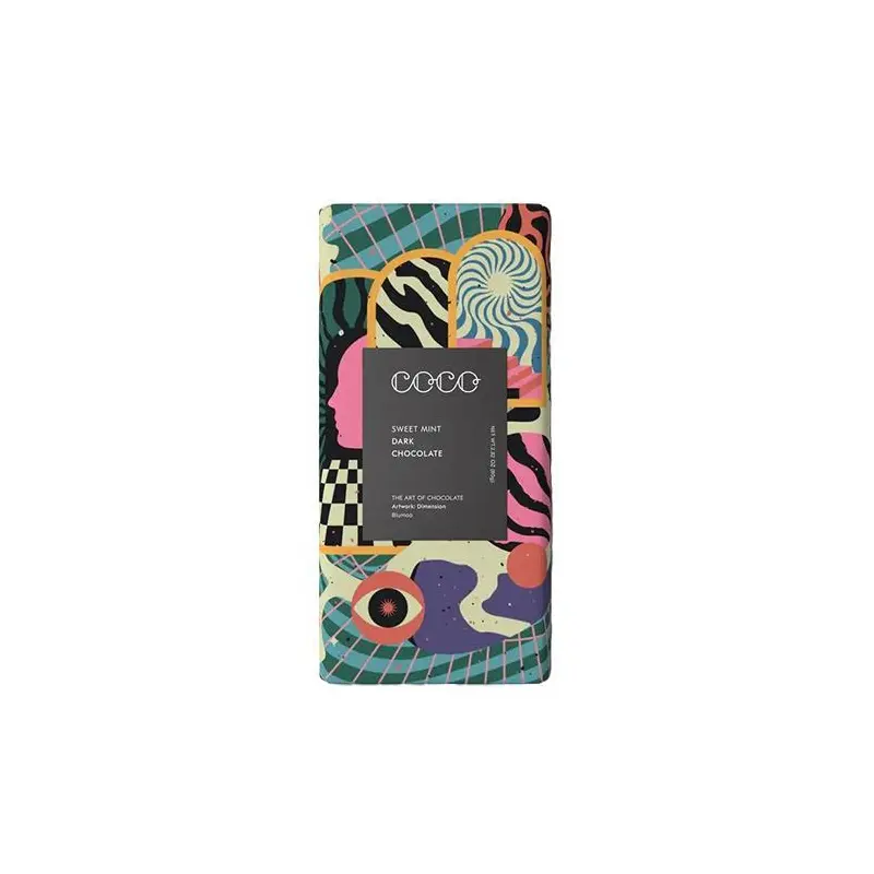 COCO Chocolatier - 'Sweet Mint' Dark Chocolate (80G)