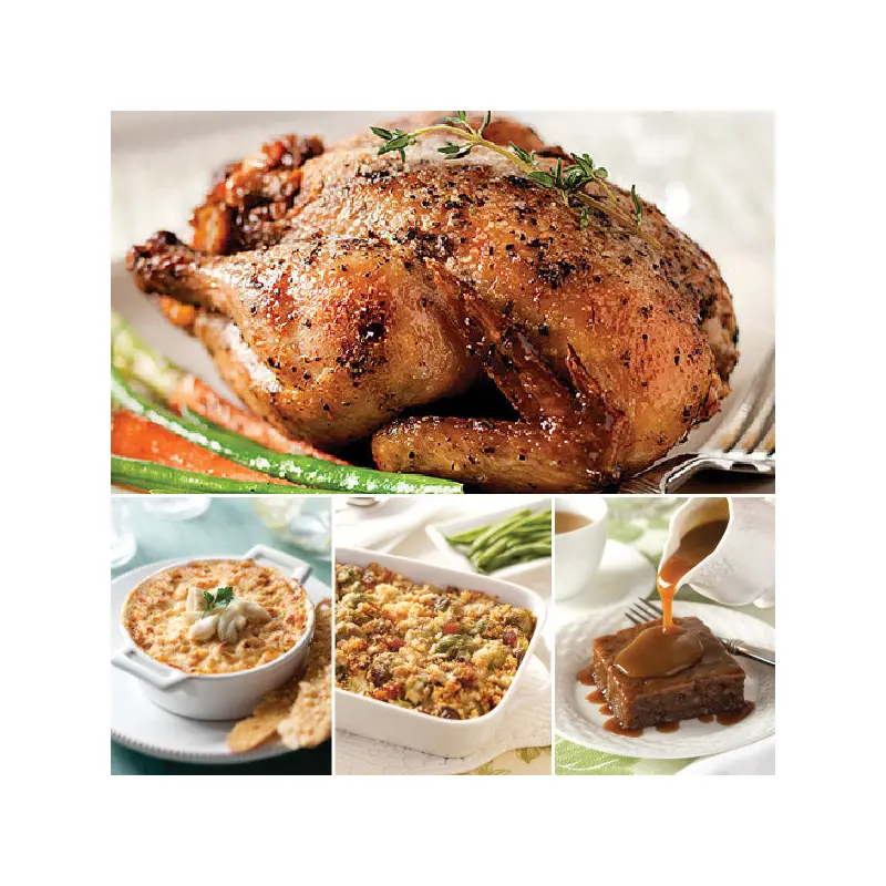 Stuffed Cornish Hen Complete Dinner