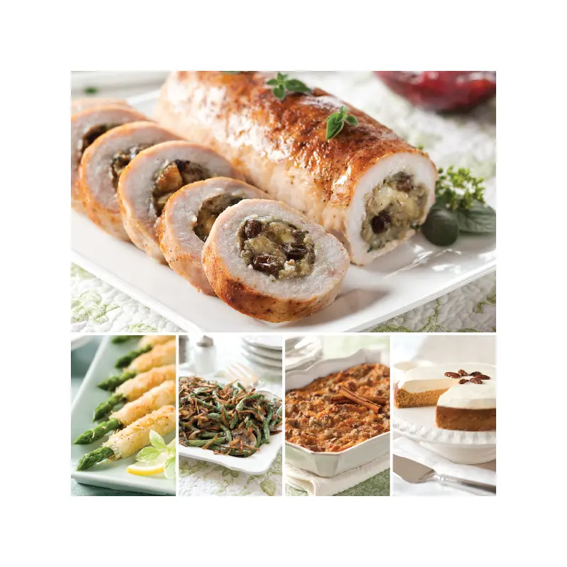 Stuffed Turkey Roast Complete Dinner - Medium