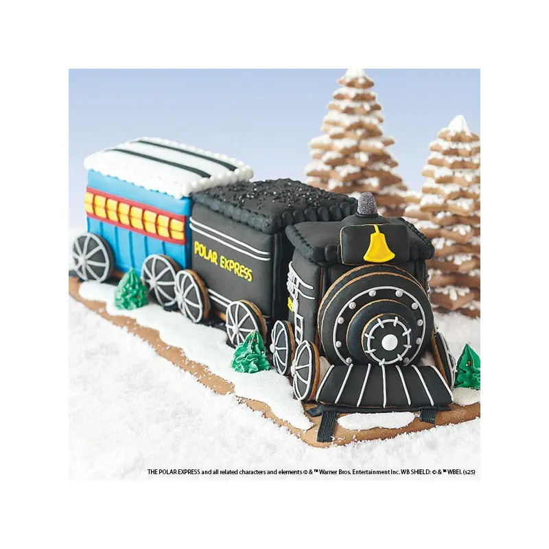 The Polar Express Gingerbread Train