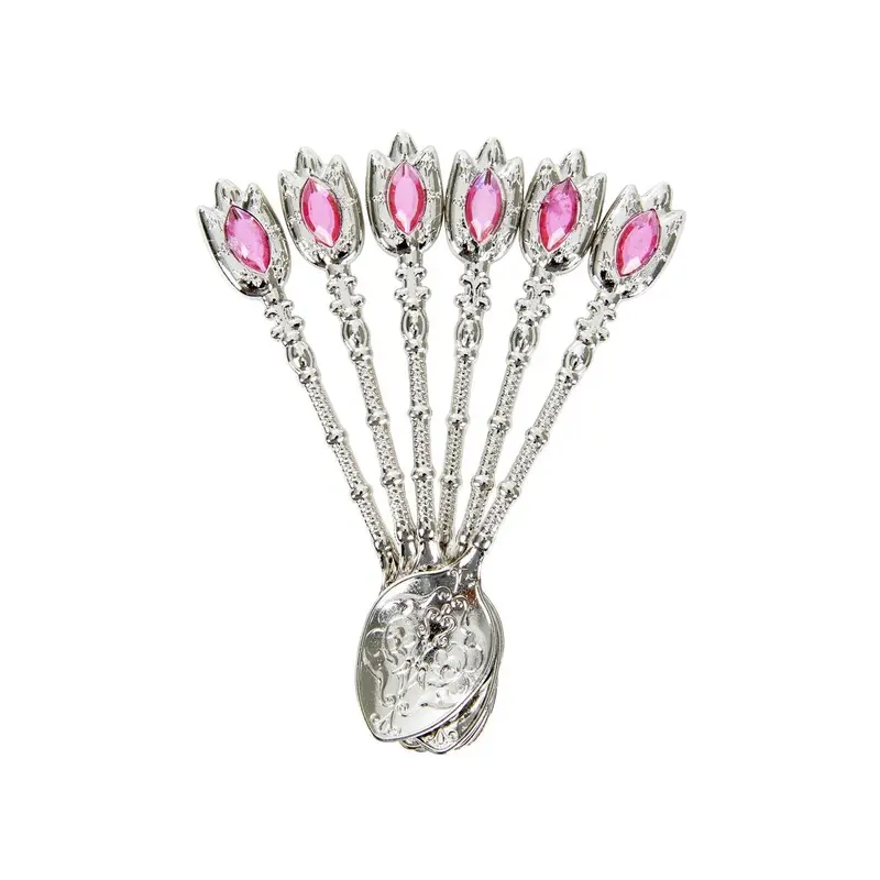 Acar | Turkish Spoon Set of Six - White