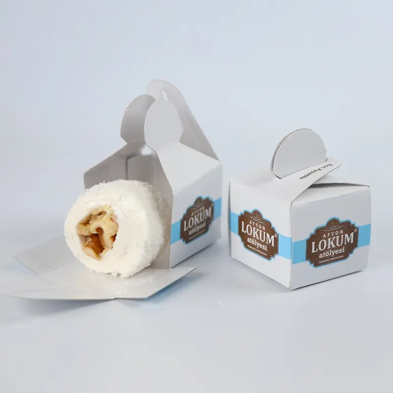 Lokum Atolyesi | Sultan Wrapped Turkish Delight with Walnuts (In 10 Single Boxes)