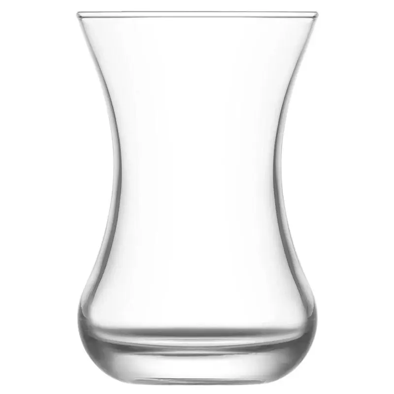 Traditional Turkish Tea Set - LAV Demet  6 Pieces Glass for 6 Persons