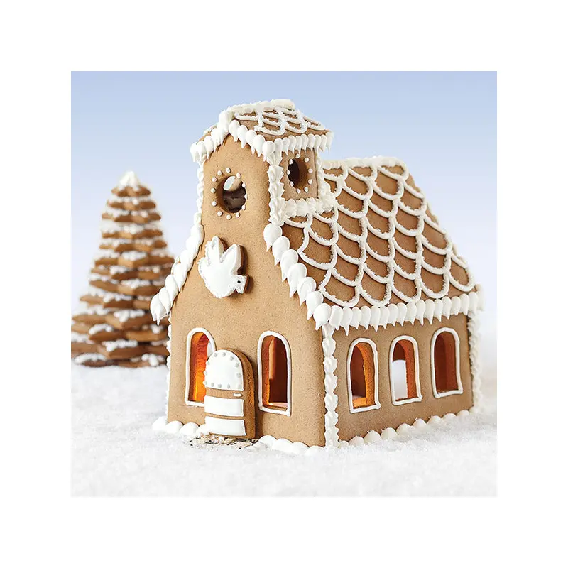 Nordic Gingerbread Chapel