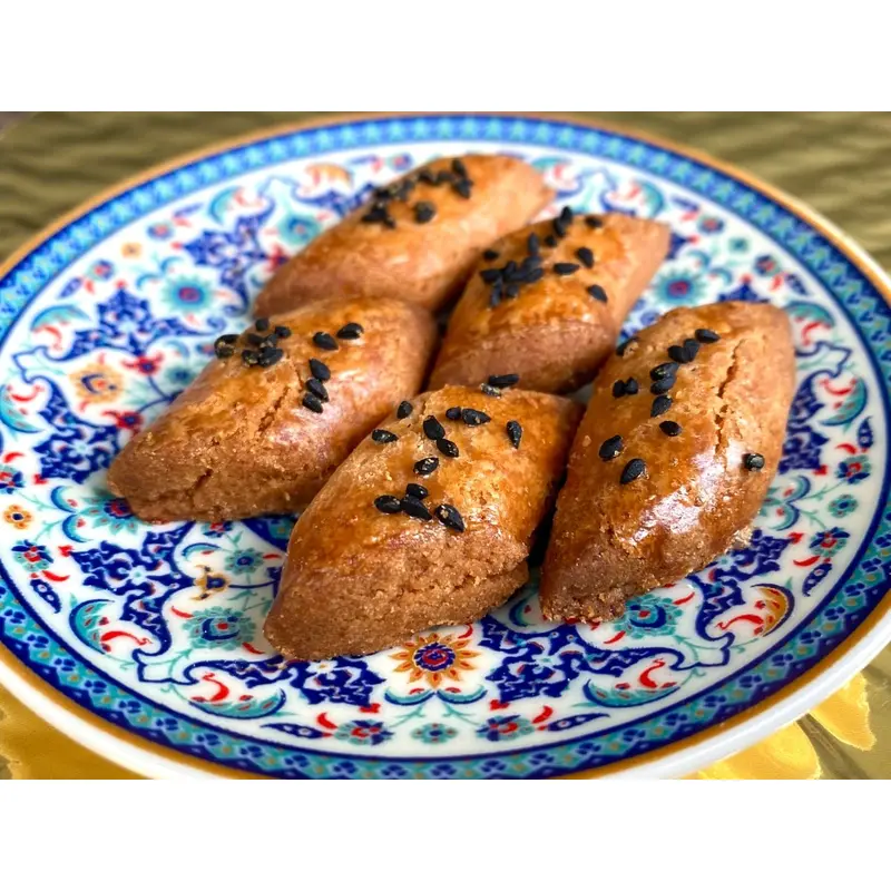 Yesim | Homemade Turkish Salty Cookies with Black Seeds