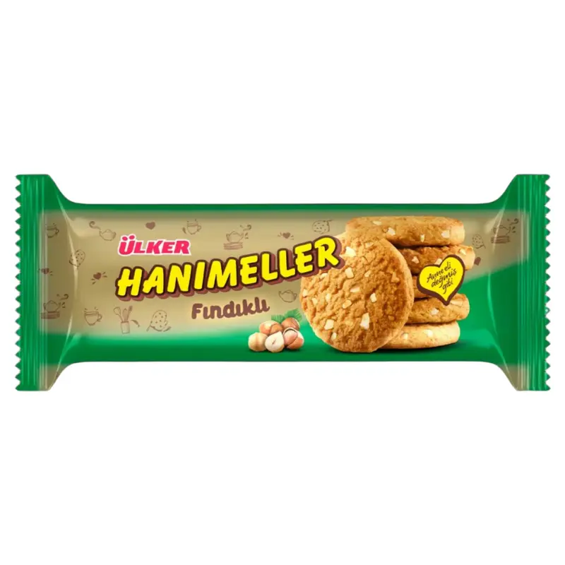 Ulker | Hanimeller Cookies with Hazelnut