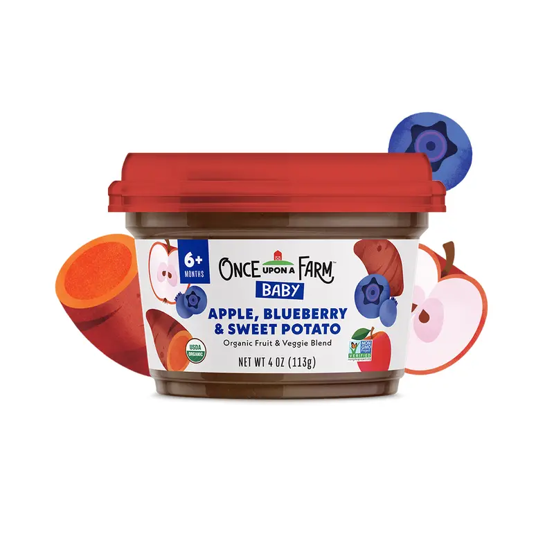 Apple, Blueberry & Sweet Potato