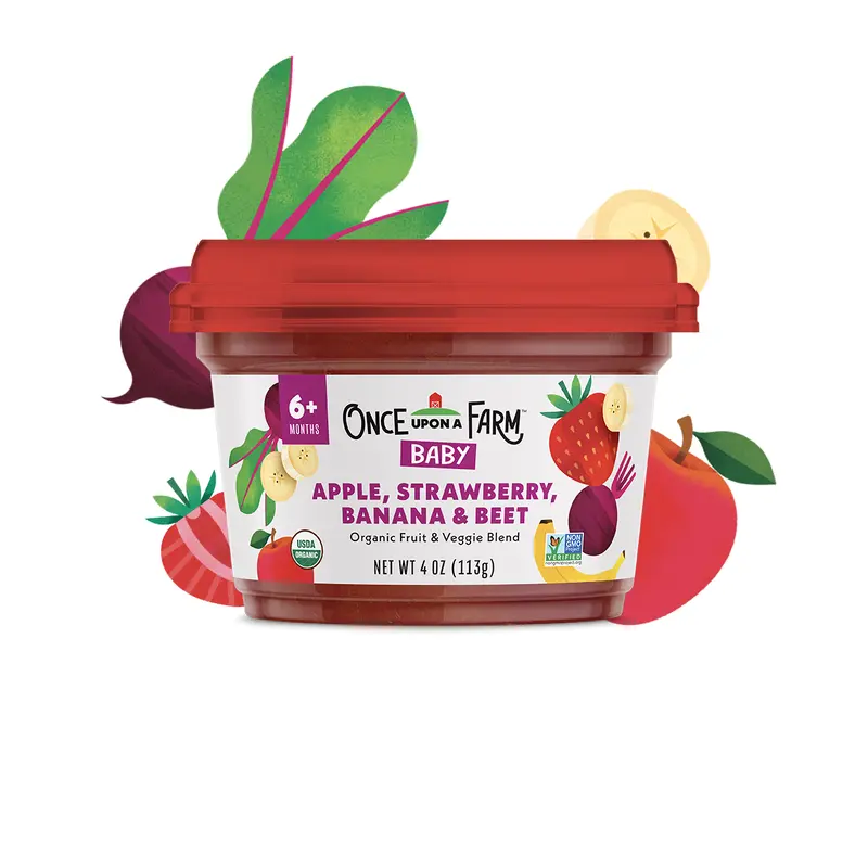 Apple, Strawberry, Banana & Beet