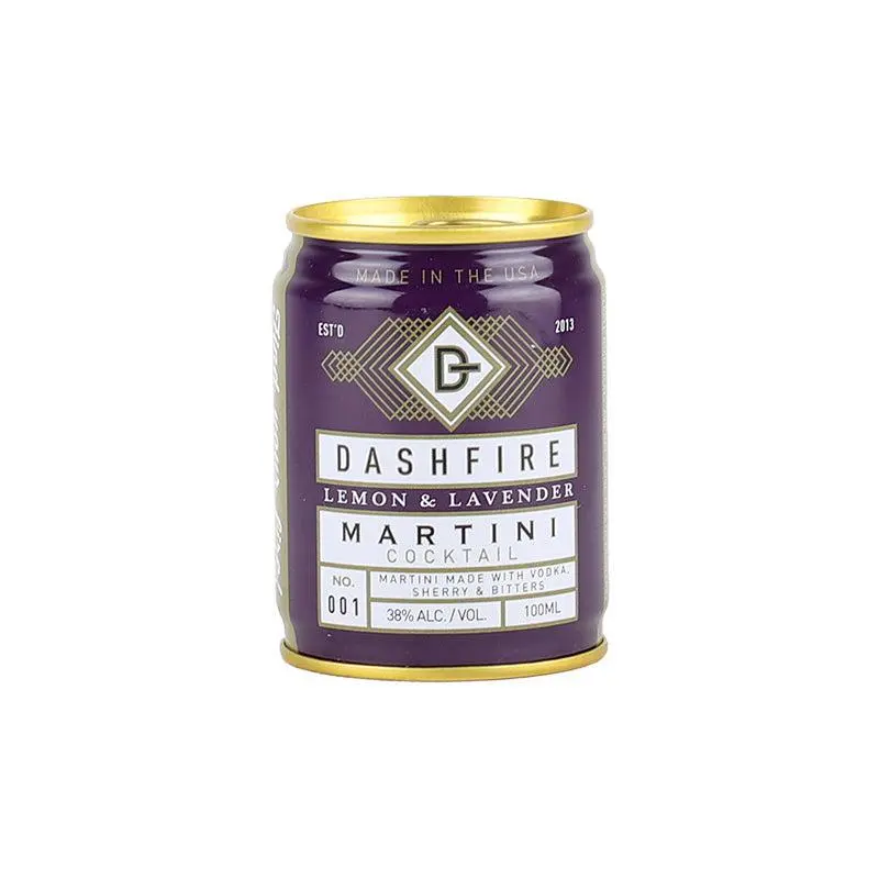 Dashfire - Lemon & Lavender Martini Cocktail (100ML)