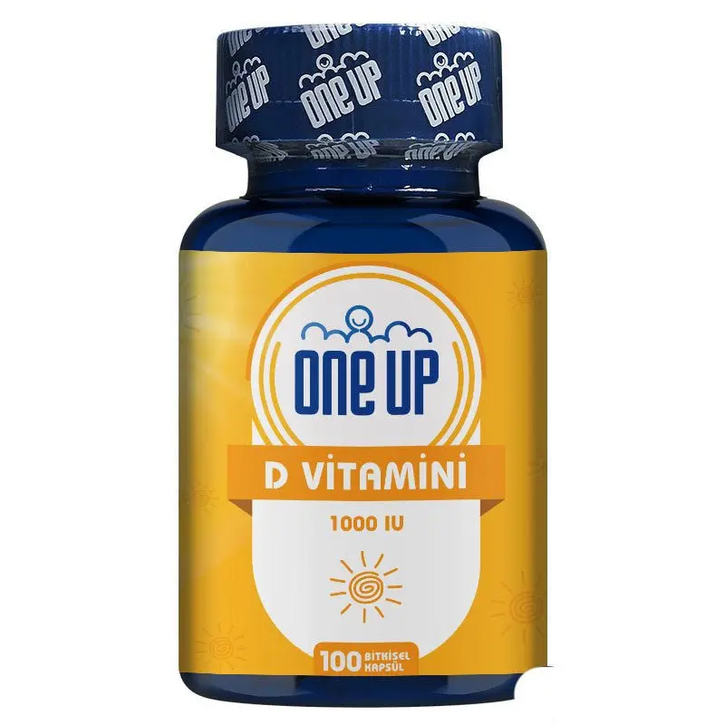 Halal Certified Vitamin D3 1000 IU (25mcg) | 100 Herbal Capsules for Bone & Immune Support