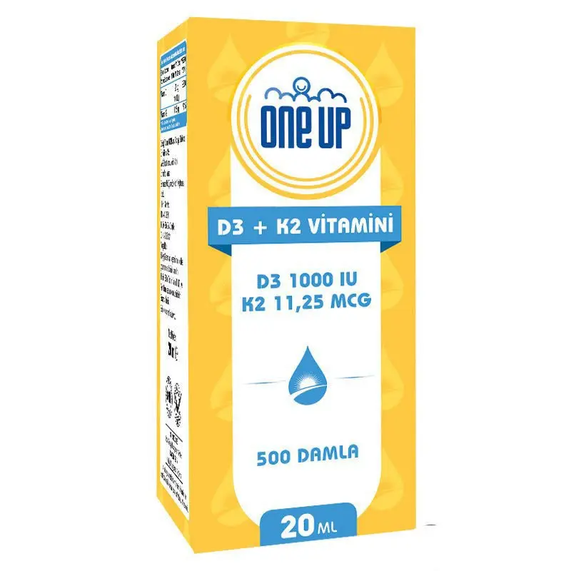 Premium Liquid Vitamin D3 + K2 Drops | Olive Oil & MK-7 for Bone & Immune Health