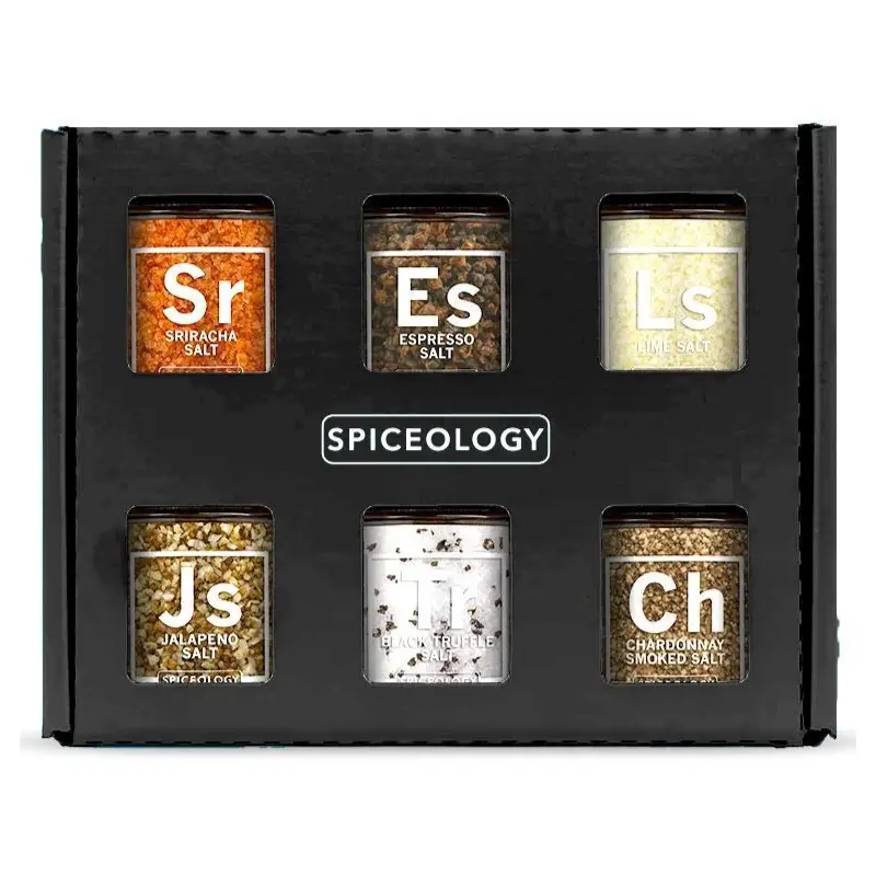 Spiceology - 'Luxe Infused Salt' Gift Set (6PK)