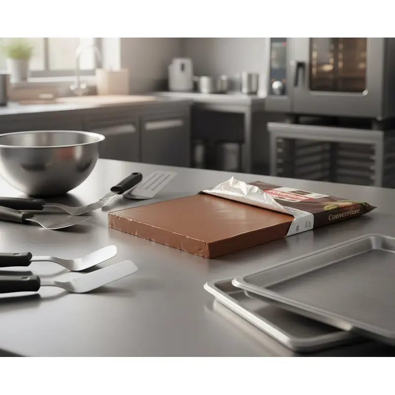 Premium Milk Chocolate Compound for Professional Confectionery & Baking - 2.5kg Bulk