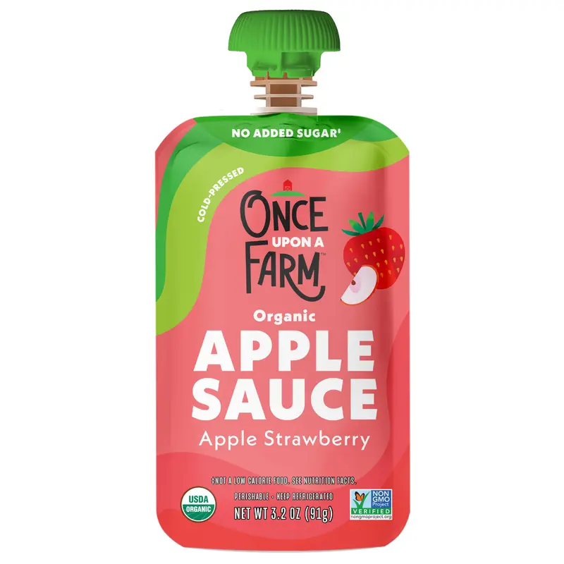Apple Strawberry Applesauce