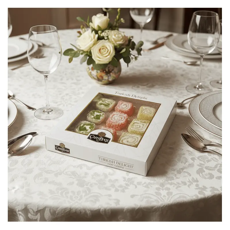 Carsibasi Premium Assorted Fruit-Flavored Rolled Delight - 300g Gift Box