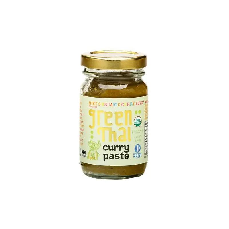 Mike's Organic Curry Love - 'Green Thai' Curry Paste (120G)