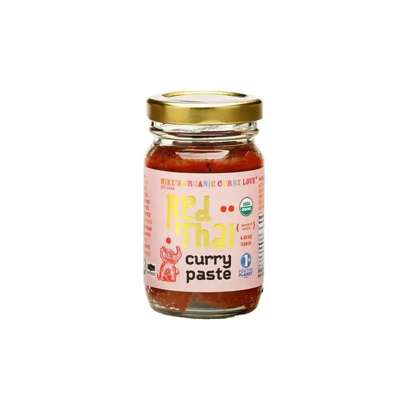 Mike's Organic Curry Love - 'Red Thai' Curry Paste (120G)