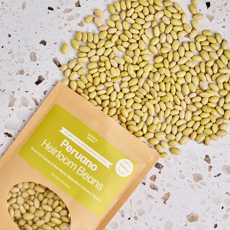 Organic Peruano Beans