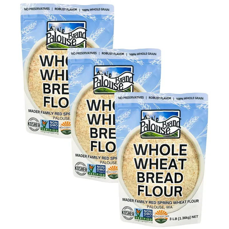 Whole Wheat Bread Flour | 9 LB | Certified Glyphosate Residue Free