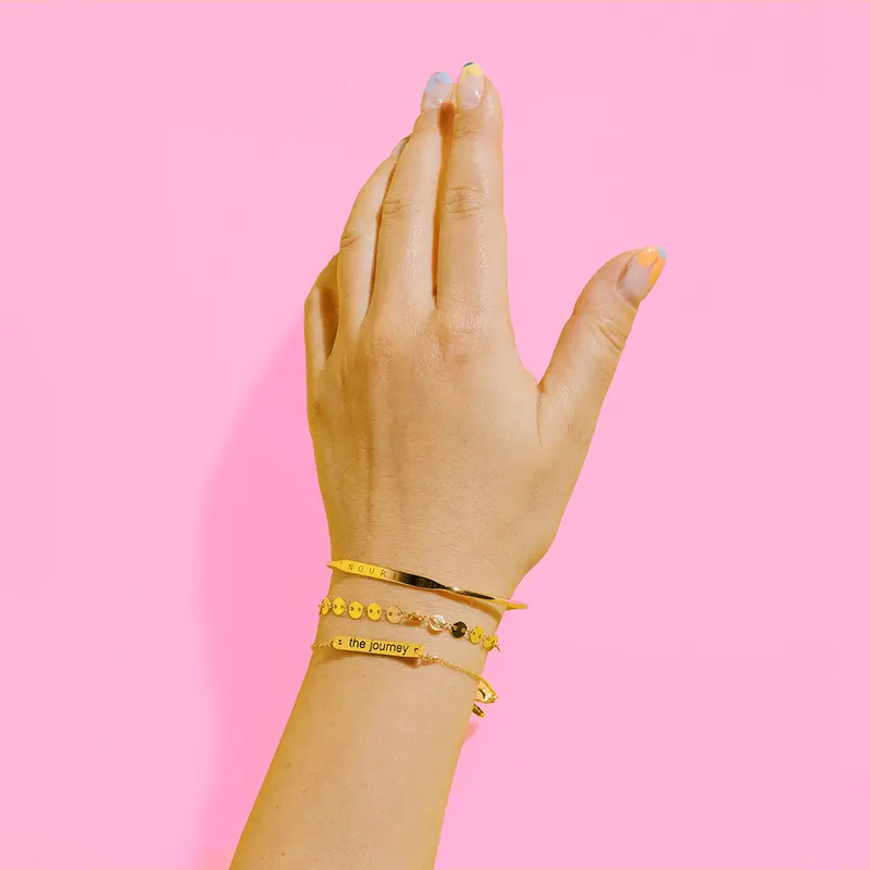 Gold-Filled Bracelets - Set of 3