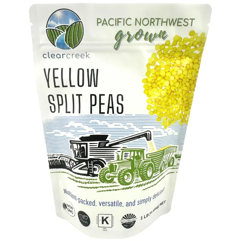 Yellow Split Peas | 1 LB | Certified Glyphosate Residue Free