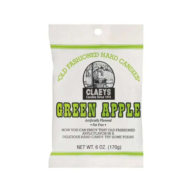 Claeys Hard Candies, Old Fashioned, Green Apple - 6 oz