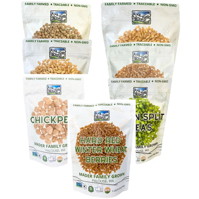 Palouse Brand 1 LB Bundle | 7 LBS | Certified Glyphosate Residue Free