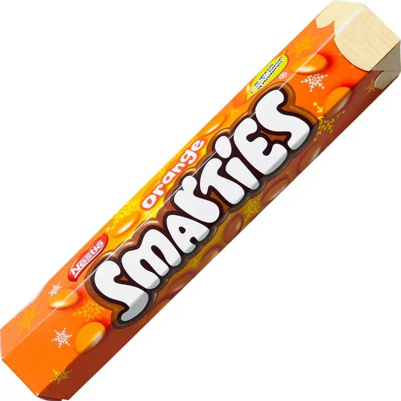 Smarties Orange Giant Tube 120 gram - Imported
