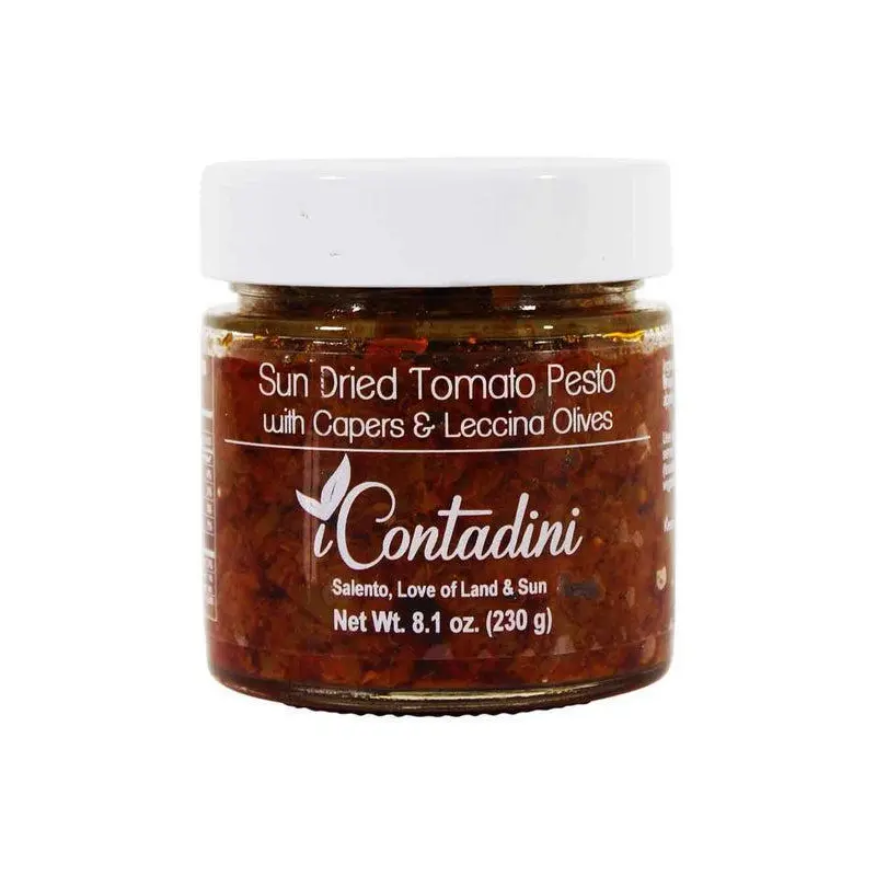 Contadini - Sundried Tomato Pesto w/ Capers & Leccina Olives (100G)