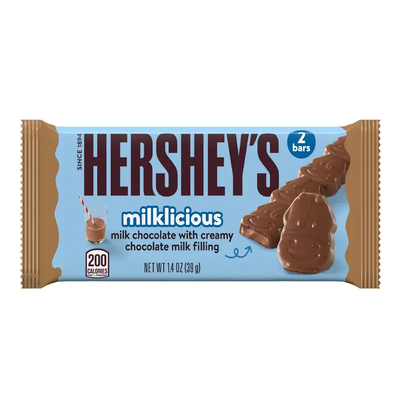 Hershey's Milklicious Milk Chocolate Candy Bars | 1.4 oz