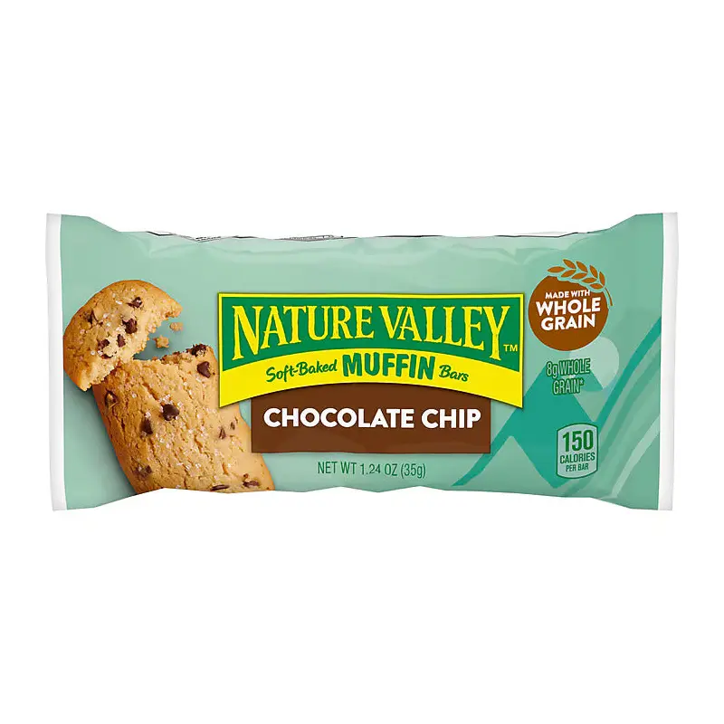 Nature Valley Chocolate Chip Soft-Baked Muffin Bar, 1.24 oz