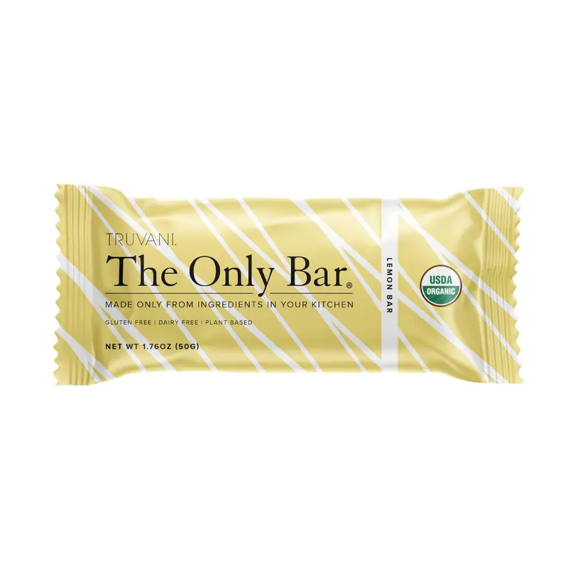 Truvani Organic Lemon The Only Bar