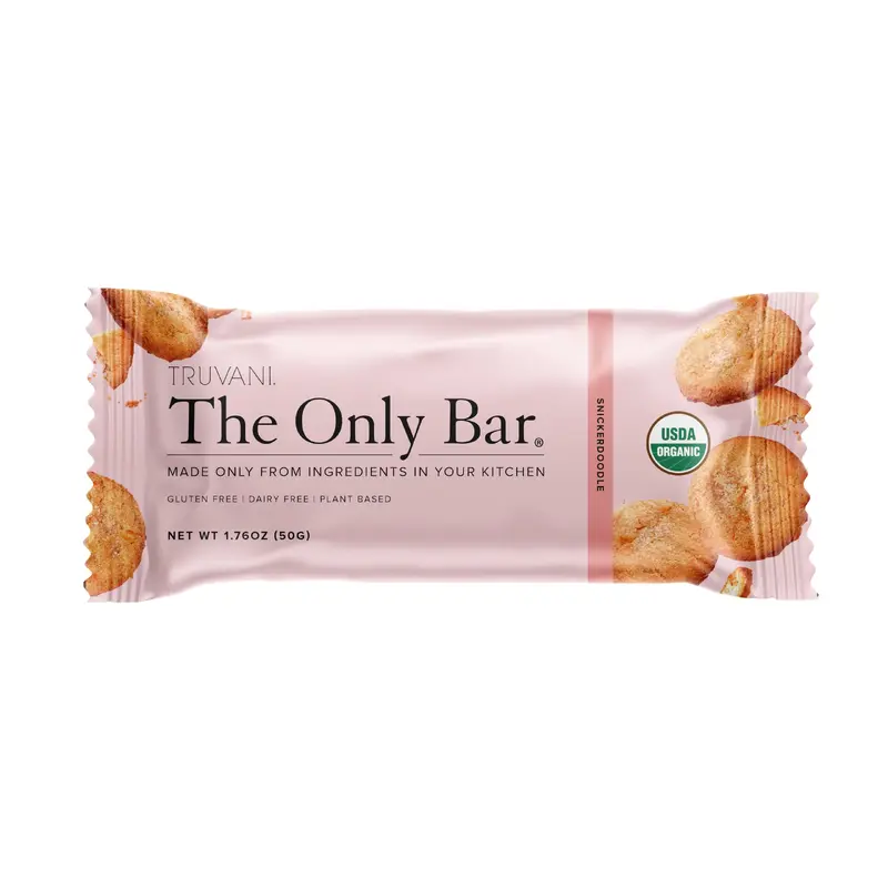 Truvani Organic Snickerdoodle The Only Bar