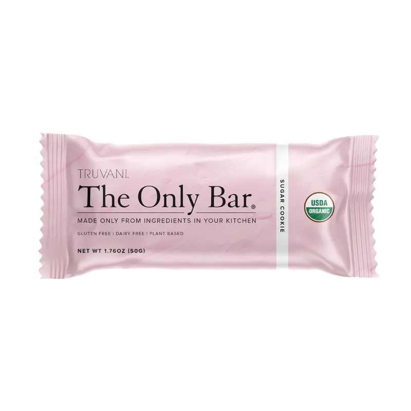 Truvani Organic Sugar Cookie The Only Bar