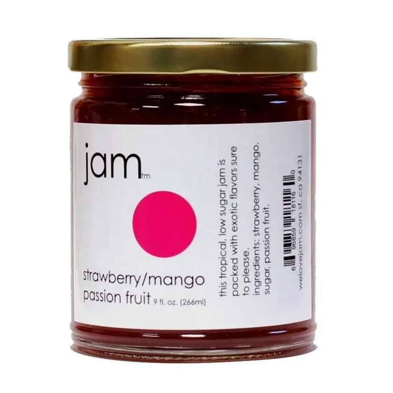 We Love Jam - 'Strawberry Mango Passion Fruit' Jam (9OZ)