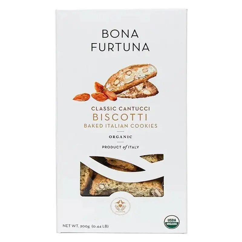 Bona Furtuna - 'Classic Cantucci' Organic Biscotti (200G)
