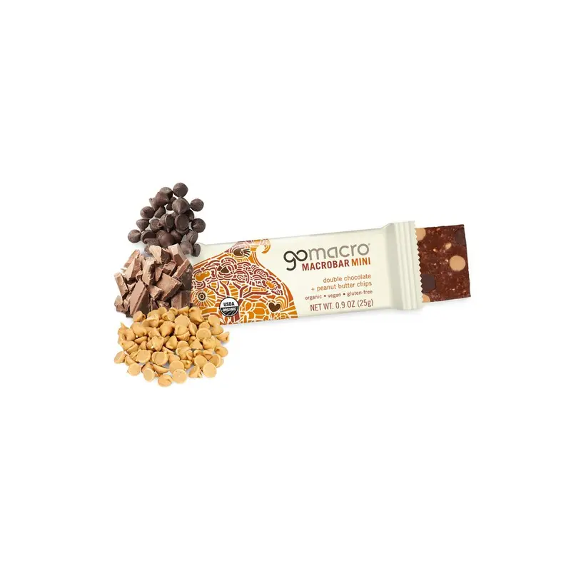 Go Macro Macrobar Mini Double Chocolate Peanut Butter Chip