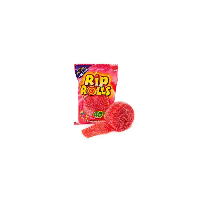 Rip Rolls Candy Strawberry