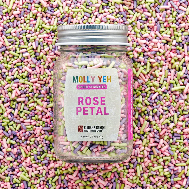 Rose Petal Spiced Sprinkles