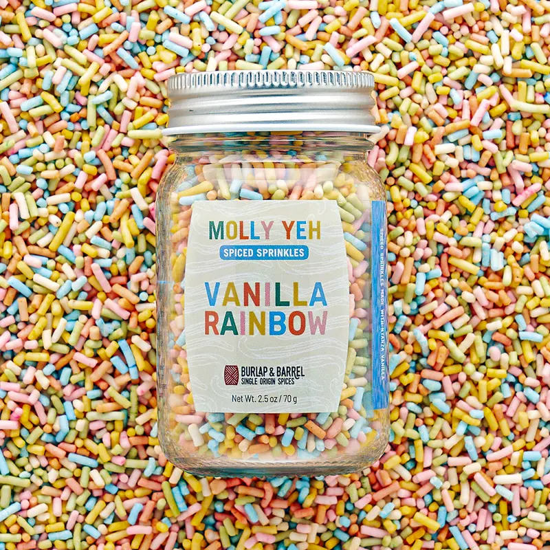 Vanilla Rainbow Spiced Sprinkles