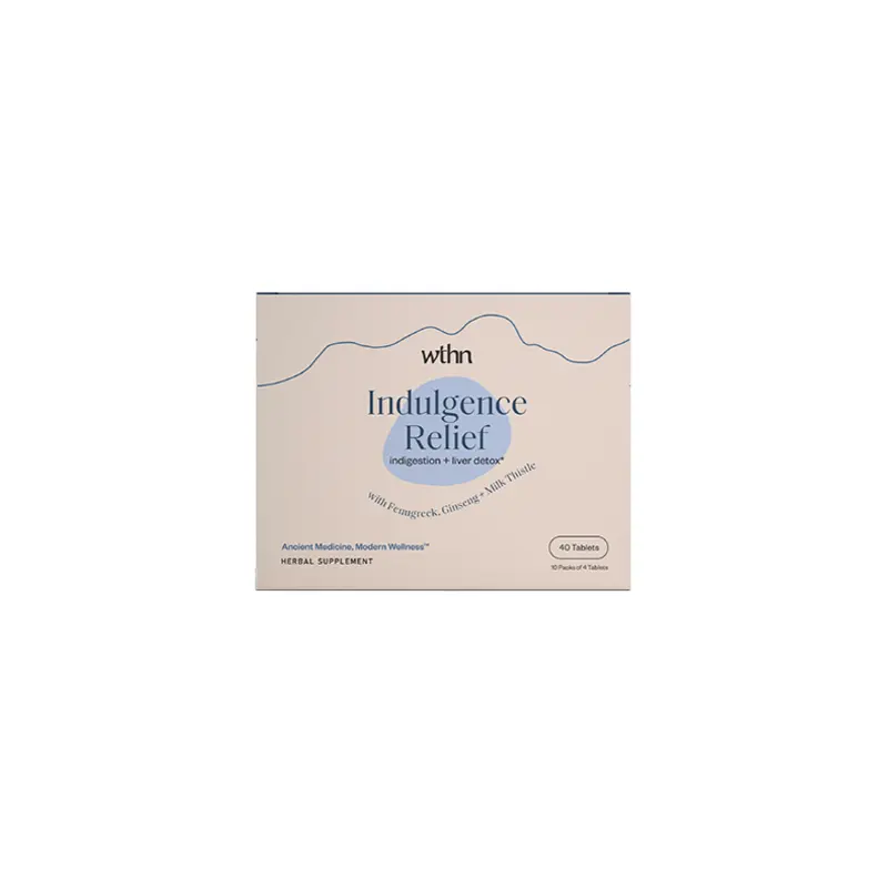 wthn - 'Indulgence Relief' Herbal Supplement (40CT)