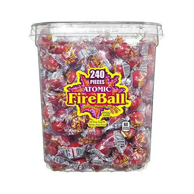 Atomic Fireball Cinnamon Flavored Candy 240 ct.