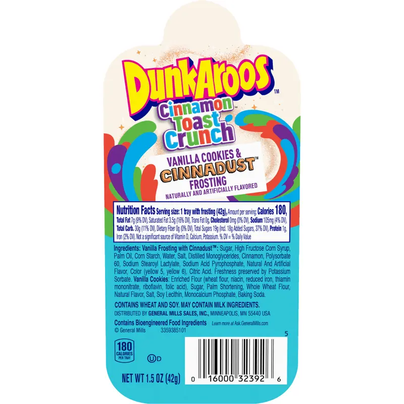 Dunkaroos Cinnamon Toast Crunch