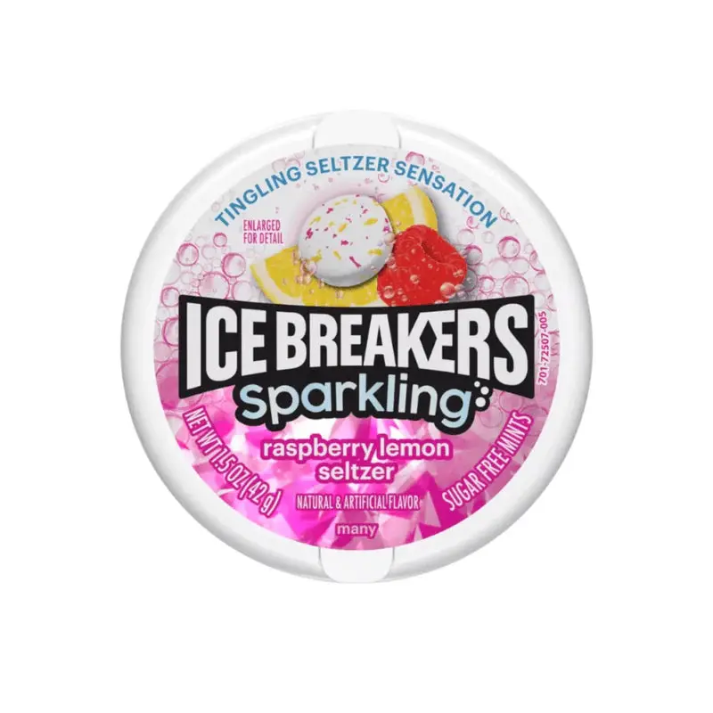 Ice Breakers Sparkling Raspberry Lemon Seltzer