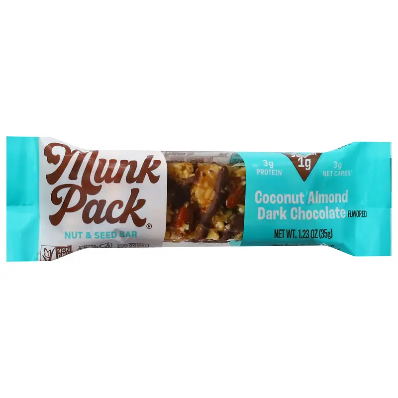 Munk Pack nut and seed coconut almond dark chocolate