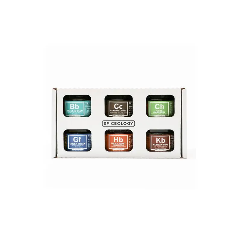 Spiceology - 'Luxe Rubs (Standard)' Gift Set (6PK)