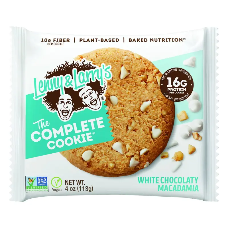 Lenny & larry's The Complete Cookie White Chocolate Flavored Macadamia